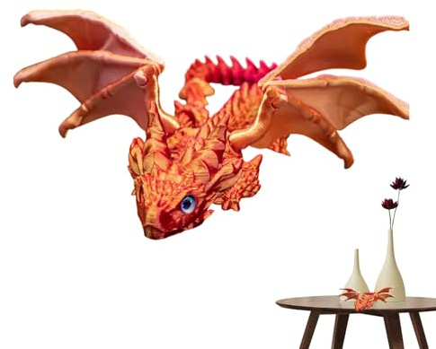 Figurina del drago, drago giocattolo Figurina del drago volante realistico