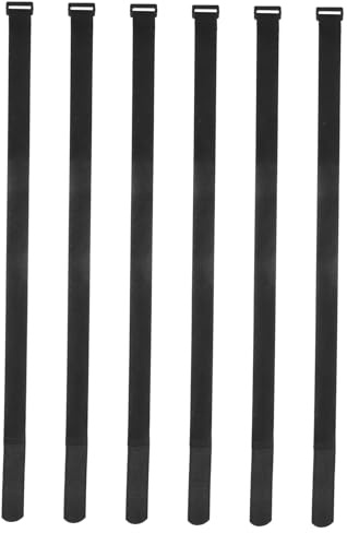 DOITOOL 6 Pièces Sangles Réglables pour Parasol de Patio Fixation Résistante Au Vent Bande Scratch pour Parasol Extérieur Large Maintien Sécurisé et Protection Anti-Usure