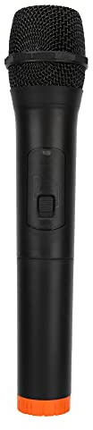 HUSHUI Svart Handhållen VHF Trådlös Mikrofon med USB-mottagare för Sång och Tal - Lätt ABS-plastdesign