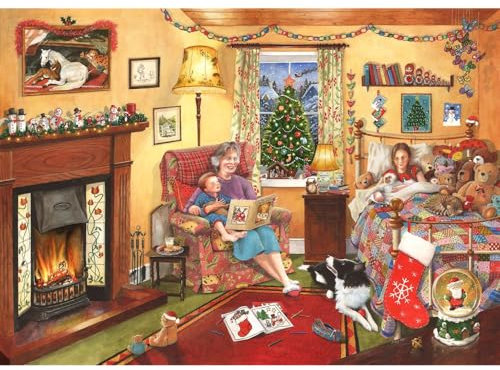 The House of Puzzles - No.11 - A Story For Christmas Jigsaw - 1000 Piece Jigsaws For Adults, Artist Illustrated, Scenic Landscape, Deluxe Puzzle Gifts
