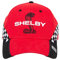 Shelby Snake Red Checkered Race Cap Hat | Offiziell lizenziertes Shelby®-Produkt | verstellbar, Einheitsgröße, Rot/Ausflug, einfarbig (Getaway Solids), Einheitsgröße