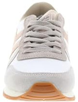 Gola Baskets Daytona Chute pour Femme, Blanc cassé/Gris Plume/Rose Perle, 11