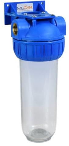 Sistema Porta Filtro per Acqua, Ampolla da 254mm (10), Trasparente (1^ STADIO - 3/4)