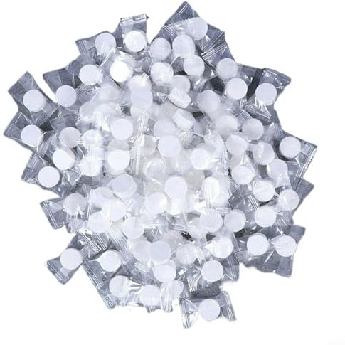 zeroupshop Handtücher aus komprimierter Baumwolle, erweiterbar, Reise-Waschlappen, tragbare Reinigungstücher für Outdoor-Aktivitäten, Badezimmer, 200 Stück, Weiß