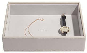 Stackers Taupe Classic Medium Jewellery Box Chunky Jewellery Layer