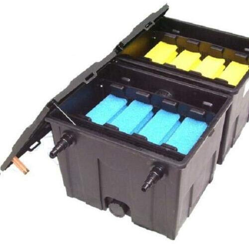 D&L Teichaussenfilter Teichfilter Wasserfilter Teich Filter 60000L Durchlauffilter Teichklärer AWZ, für UVC Lichtfilter ECO Teichpumpe