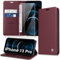 Handyhülle für iPhone 13 Pro Hülle [mit Schutzfolie][Premium PU Leder] Klapphülle Kartenfach Magnetic Ständer Flip Case Cover Etui Tasche Schutzhülle für iPhone 13 Pro 6.1“ (Red)