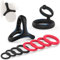 Triangolo Anelli Pene Sex Toys, Anello per il Pene Uomo sex Toysper per Uomini Pleasure Ring, Sexytoys Uomo per Penes e Testicoli, Set di 7 Cockring per un'erezione piu Lunga e piu Piena (Rosso)