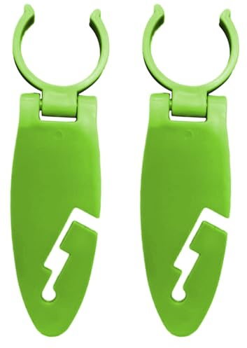 Generisch Abrazadera de fijación para tablas de remo – Juego de 2 pinzas de fijación para tablas de SUP – Clips de sujeción extensibles, accesorios para deportes acuáticos para niños, adolescentes y