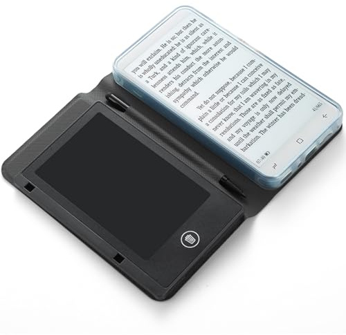 LICAEVEY Lector de Libros Electrónicos Android, Pantalla HD sin Tinta de 5 Pulgadas con Memoria de 1 GB+8 GB, Lector Electrónico Multimedia para Lectura, Vídeos, Música y Conectividad