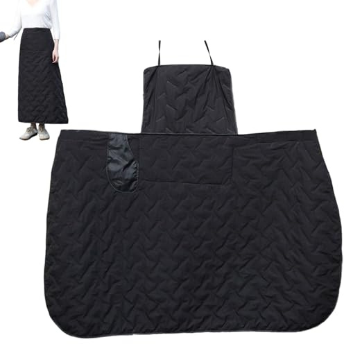 Générique Couvre-Jambes pour Scooter - Protège-Jambes Scooter Coupe-Vent Imperméable Et Chaud,Couverture Tablier pour Pare-Brise De Moto,pour Pluie Froid Hiver Conduite Jour Neigeux Vélo