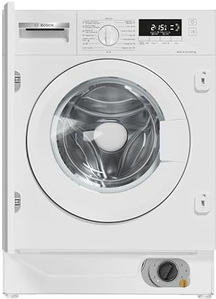 Bosch, Lavadora-secadora integrable, Serie 4, 8/5 kg, AutoDry, WKD28260ES