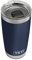 YETI Rambler 20 oz Tumbler, Stainless Steel, Vacuum Insulated with MagSlider Lid, Navy