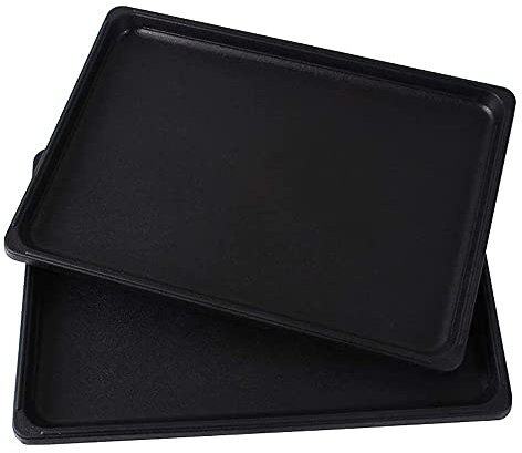 Replacement Black Plastic Tray for Wowsubli Dog Cage Crate Easy to Clean Bottom Base Tray Pet Kennel Pan (24inch (For wowsubli pet cage only)