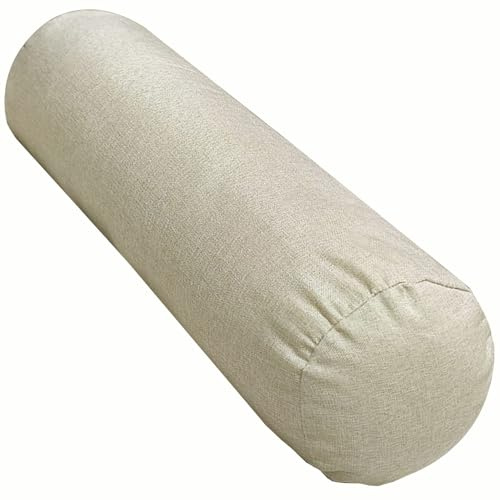 DOGACA Almohada Cilíndrica Larga,Almohada de Cuerpo Completo for Dormir,Almohada Corporal for Dormir de Lado con Funda Cojin Cervical Cojin Reposacabezas Cojin Cilindrico(H,20x100cm/6x39in)