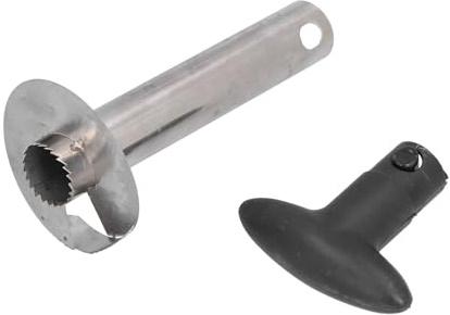 Cortador de piña pelador y descorazonador de acero inoxidable mango ergonómico herramienta de cocina fácil de usar para amantes de la fruta Material plástico y acero inoxidable 24