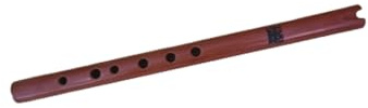 Alpacaandmore, Flauta profesional de quena marrón oscuro hecha de madera de chachakomo