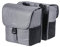 Basil Unisex – Erwachsene Go Doppelpacktasche, Grey Melee, 33 cm x 16 cm x 38 cm