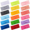 FEQO 18 Stück Haarband Elastische Damen Stirnbänder Breite Verknotet Stirnband Kopfband Turban Elastische Haarschmuck Knoten Stirnbänder für Yoga Sport Fitness, 18 Farben