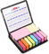 Taasmoog Haftnotizen Set, 2000 Stück Selbstklebende Haftnotizen, Bunte Klebezettel, Page Marker Sticky Notes Set, Notizblock Mit PU-Verpackungs Box für Büro, Schule oder Arbeit
