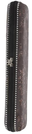 Flute Case Protection Bag for Flute Large Capacity Coffee | Portable Flute Bag, Musical Instrument Storage Bag, Bamboo Flute Storage for Schools and Practice