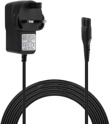 Azlanway 5.5V Charger Fit for Karcher Window Vac Cleaner WV2, WV 2 Plus, WV1, WV60, WV70, WV75, WV5, WV55 Power Cord, Replacement for Window Vac Cleaner Charging Plug Lead Cable