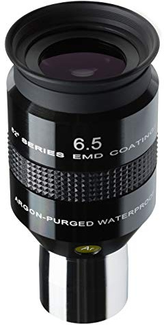 Explore Scientific 218865 82° LER Oculare Ar per Telescopi con Rivestimento Multistrato di qualità e Riempimento di Gas Protettivo Argon, 6.5 mm