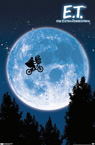 Trends International 24X36 E.T. The Extra-Terrestrial-One Sheet Wall Poster, 24 x 36, Unframed Version, Bedroom