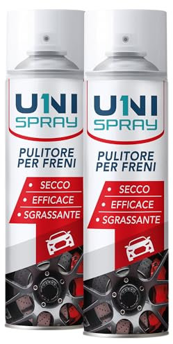 Pulitore per Freni Spray 500 ml Pulizia Rapida ed Efficace