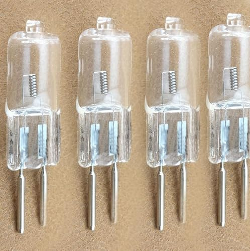 JZLBBC 10Pc Capsula Lampadina Alogena G5.3 36V 50W Lampadine Alogene GU5.3 base a doppio ago Per Lampada Aromatica, Lampada Da Lavoro Meccanica, Lampadario Di Cristallo,35 W