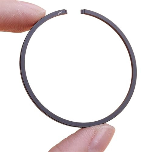 QASULER 2pcs Lot 43mm X 1.5mm Piston Rings, For Chainsaw Strimmer Mower Hedge Trimmer Engine Part Grass Cutter Piston Ring
