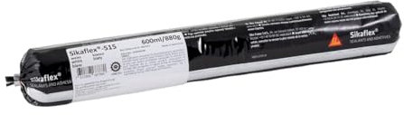 Sikaflex 515, sigillante multiuso adatto alle applicazioni in ambito industriale, per applicazioni interne ed esterne, adatto a materiali come metalli, ABS, PC, FRP e legno, 600 ml, Bianco