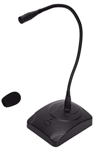 USB-skrivbordsmikrofon, 360 Graders Justerbar Svanhalsmikrofon USB-kabelansluten Mikrofon med XLR Till 6,35 Mm-kabel, LED-indikator, Brusreducering, One Touch Switch