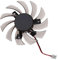 SUCHUANGUANG 75MM PLD08010S12H Ventilador de refrigeración de Tarjeta gráfica de 2 Pines para 6850 7970 GTX 460 GTX560Ti R270X 260x Plástico