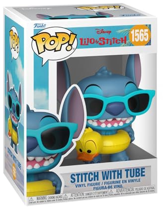 Funko POP! Disney: Lilo & Stitch - Tuber Stitch - Sammelbare Vinylfigur - Geschenkidee - Offizielles Merchandise - Spielzeug für Kinder & Erwachsene - Modellfigur für Sammler und zur Ausstellung
