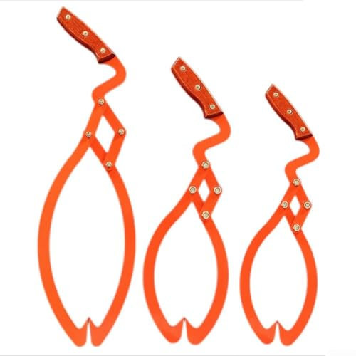 Pinzas para troncos con agarre seguro para levantar troncos eficientemente, perfectas para manejar cargas pesadas de hasta 330 libras (8 pulgadas)