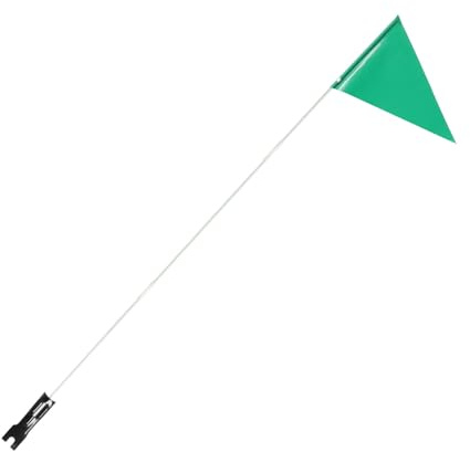 OFFIGAM Banderín de Seguridad para Bicicleta Infantil Ajustable con Soporte Reflectante Bandera Multifuncional para Mayor Visibilidad y Protección Carretera
