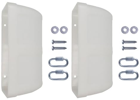 Wynrzyj Juego de 2 comederos colgantes de gran capacidad para pollos dispensador de agua de alimentación simple para aves de corral, herramienta de alimentación para aves de corral para colgar en la