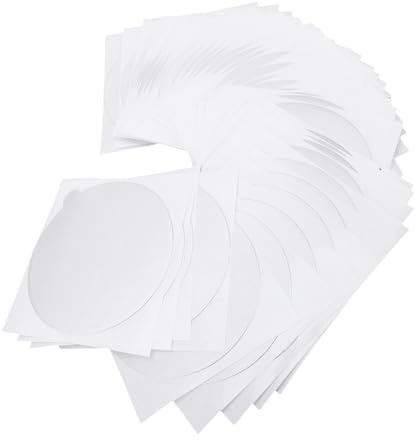 Annadue Aluminiumfolieförseglingslock 50 St Multifunktionella Kaffekapslar Klistermärken Kapselförseglingsskydd Ersätter Starkt Självhäftande för Maskiner (smak)