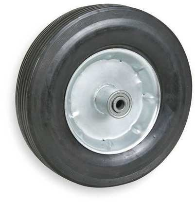Solid Rubber Wheel, 12 in., 300 lb.