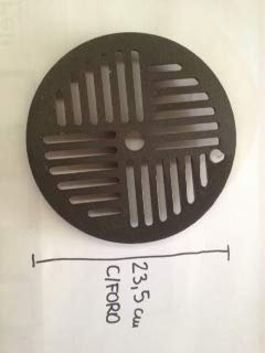 Rejilla original EDILKAMIN para inserciones de madera, cód. R118560