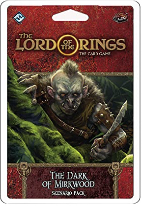 Fantasy Flight Games The Dark of Mirkwood: Der Herr der Ringe LCG, Kartenspiel, ab 14 Jahren, für 1–4 Spieler, 30–60 Minuten Spieldauer