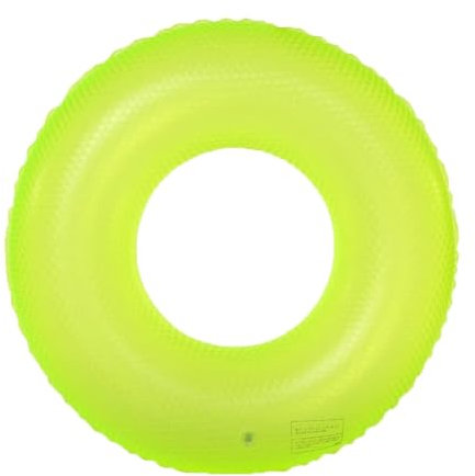 Anello di nuoto gonfiabile, Fluorescente Anello di Nuoto Gonfiabile Galleggiante Adulti, Salvagente Adulti in PVC con Valvola d'Aria, Anelli Gonfiabili Piscina Galleggiante, Aiuto al Nuoto (verde)