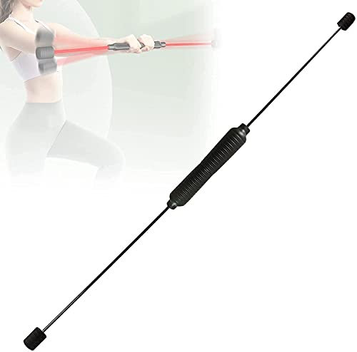 Fitness Schwingstab Pilates Yoga Stange Tremor Bar vibrierende Fitness-Stange Multifunktionaler Fitness Flexi Bar Hochelastisch, Glasfaser zur Gewichtsreduktion, Fettverbrennung, Jugendliche und älte