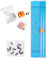 Papierschneider, A4 Papierschneider, Tragbare Papierschneidemaschine mit Schnittlinienführung, Schneidemaschine Papier Cutter für Hause und Büro.für Scrapbooking, Karton, Etikett（blue）
