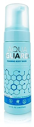 AQUA GUARD After-Swim Foaming Body Wash | Leaves Skin Soft and Smooth + Neutralizes Chlorine Scent and Residue