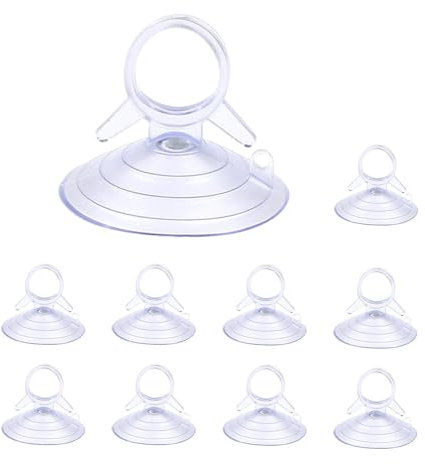 Auto-Saugnapf, Auto-Glas-Saugnapf, Sonnenschutz, Visier-Saugnapf, wiederverwendbarer Zugring, Schwalbenschwanz-Saugnapf-Haken für Windschutzscheibe, Bad und Küche