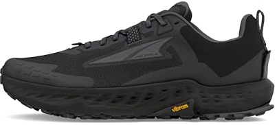 ALTRA Men's AL0A85PE TIMP 5 Trail Running Shoe, Black/Black
