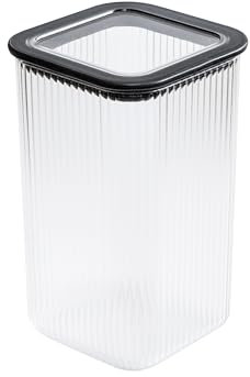 BranQ - Home essential Neroli Universalbehälter mit Deckel zur Aufbewahrung von Lebensmitteln wie Mehl, Müsli,Zucker & mehr, BPA-frei Kunststoff, 1,57 l