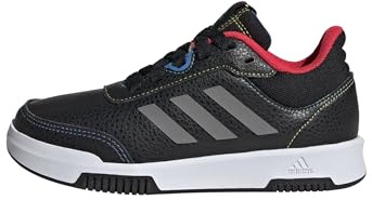 adidas Tensaur Sport Training Lace Shoes, Zapatillas de Deporte Unisex Adulto, Core Black Iron Met Lucid Red, 40 EU